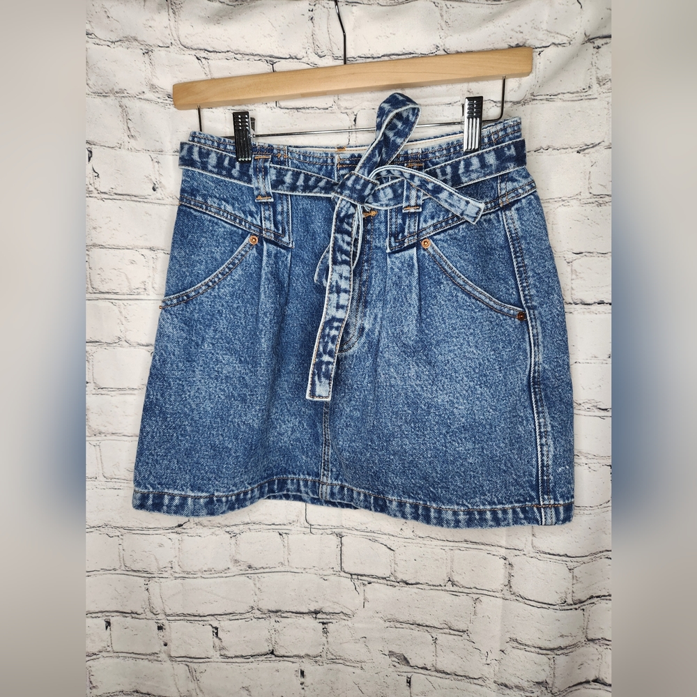 Abercrombie Vintage 90's Style Denim Skirt Size 27‎